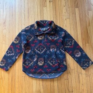 Old Navy Patterned Fleece Pullover